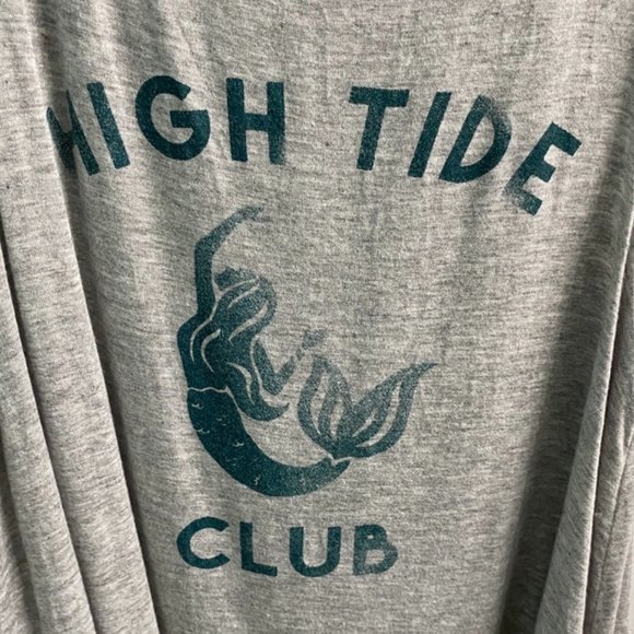 AEO 'High Tide Club' Soft & Sexy open back Tank - Gray - Picture 2 of 7